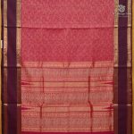 Silk Cotton Sarees – Pinkish Red SAS0038798 - Image 3