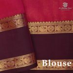 Silk Cotton Sarees – Pinkish Red SAS0038798 - Image 2