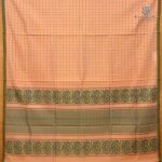Silk Cotton Sarees – Dual Shade Coral SAS0038799 - Image 3