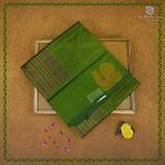 Silk Cotton Sarees – Dark Olive Green SAS0038800