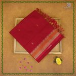 Silk Cotton Sarees – Kumkum Red SAS0038801