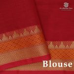 Silk Cotton Sarees – Kumkum Red SAS0038801 - Image 2