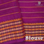 Silk Cotton Sarees – Dark Majenta SAS0038807 - Image 2