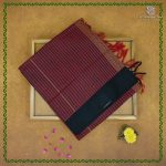 Silk Cotton Sarees – Dual Shade Maroon SAS0038811