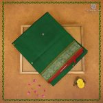 Silk Cotton Sarees – Forest Green SAS0038813
