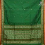 Silk Cotton Sarees – Forest Green SAS0038813 - Image 3