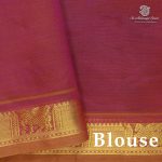 Silk Cotton Sarees – Dual Shade Neon Purple SAS0038819 - Image 2
