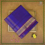 Silk Cotton Sarees – Dual Shade Violet SAS0038824
