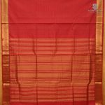 Silk Cotton Sarees – Red SAS0038825 - Image 3