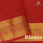Silk Cotton Sarees – Red SAS0038825 - Image 2