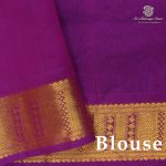 Silk Cotton Sarees – Peacock Blue SAS0038828 - Image 2