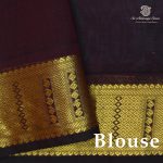 Silk Cotton Sarees – Dark Aqua SAS0038831 - Image 2