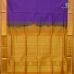 Silk Cotton Sarees – Dual Shade Purple SAS0038833 - Image 3