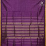 Silk Cotton Sarees – Grape Purple SAS0038834 - Image 3