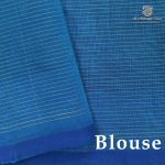 Silk Cotton Sarees – Cerulean Blue SAS0038835 - Image 2