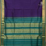 Silk Cotton Sarees – Deep Indigo SAS0038838 - Image 3