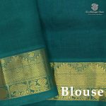 Silk Cotton Sarees – Deep Indigo SAS0038838 - Image 2