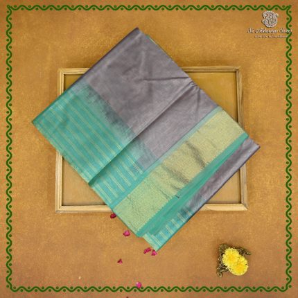 Silk Cotton Sarees – Grayish Beige SAS0038839