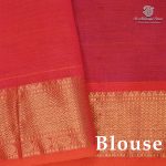 Silk Cotton Sarees – Dual Shade Purple SAS0038841 - Image 2
