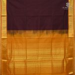 Silk Cotton Sarees – Dark Brown SAS0038842 - Image 3