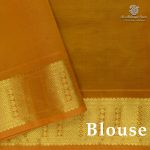 Silk Cotton Sarees – Dark Brown SAS0038842 - Image 2