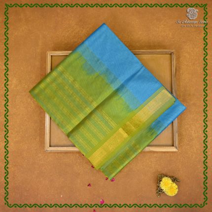 Silk Cotton Sarees - Sky Blue SAS0038847