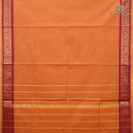 Chettinad Cotton Sarees - Dual Shade Golden Orange SASC38849 - Image 2