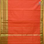 Chettinad Cotton Sarees - Red Orange SASC38851 - Image 2