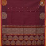 Rich Cotton Saree - Maroon SASC38856 - Image 3