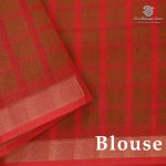 Rich Cotton Saree - Pinkish Peach SASC38857 - Image 2
