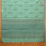Rich Cotton Saree - Pale Green SASC38864 - Image 3