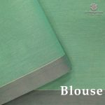 Rich Cotton Saree - Pale Green SASC38864 - Image 2