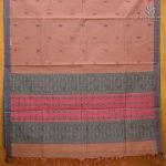 Rich Cotton Saree - Dusty Rose SASC38866 - Image 3