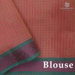 Rich Cotton Saree - Dusty Rose SASC38866 - Image 2