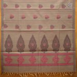 Rich Cotton Saree - Beige SASC38867 - Image 3