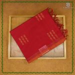 Rich Cotton Saree - Kumkum Red SASC38871