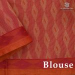 Rich Cotton Saree - Kumkum Red SASC38871 - Image 2