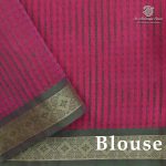 Rich Cotton Saree - Pink SASC38872 - Image 2