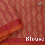 Rich Cotton Saree - Dark Red SASC38873 - Image 2