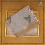 Rich Cotton Saree - Brownish Beige SASC38876
