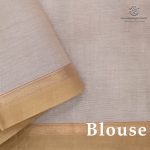 Rich Cotton Saree - Brownish Beige SASC38876 - Image 2