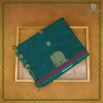 Rich Cotton Saree - Teal Green SASC38881