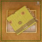 Rich Cotton Saree - Pale Yellow SASC38882