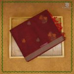 Rich Cotton Saree - Maroon SASC38888