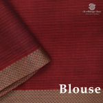 Rich Cotton Saree - Maroon SASC38888 - Image 2