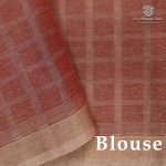 Rich Cotton Saree - Pinkish Beige SASC38889 - Image 2