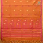 Rich Cotton Saree - Golden Orange SASC38894 - Image 3