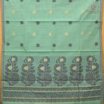 Rich Cotton Saree - Pastel Green SASC38896 - Image 3