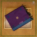 Rich Cotton Saree - Dark Purple SASC38899
