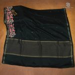 Fancy Tussar Sarees - Bottle Green SASFS38907 - Image 2